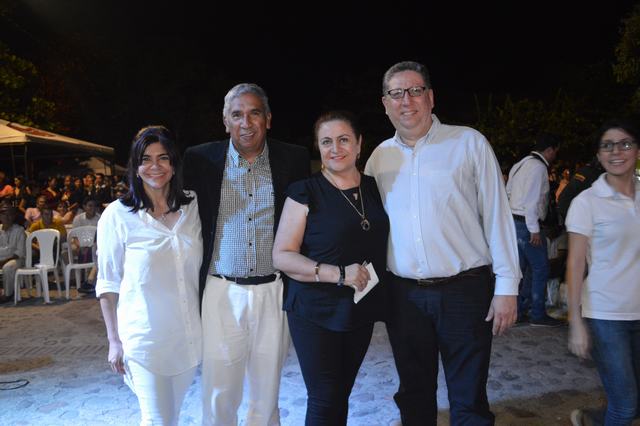 María Leonisa Rincón, Jaime Varela, Clara Triviño y Luis Alberto Tamayo.